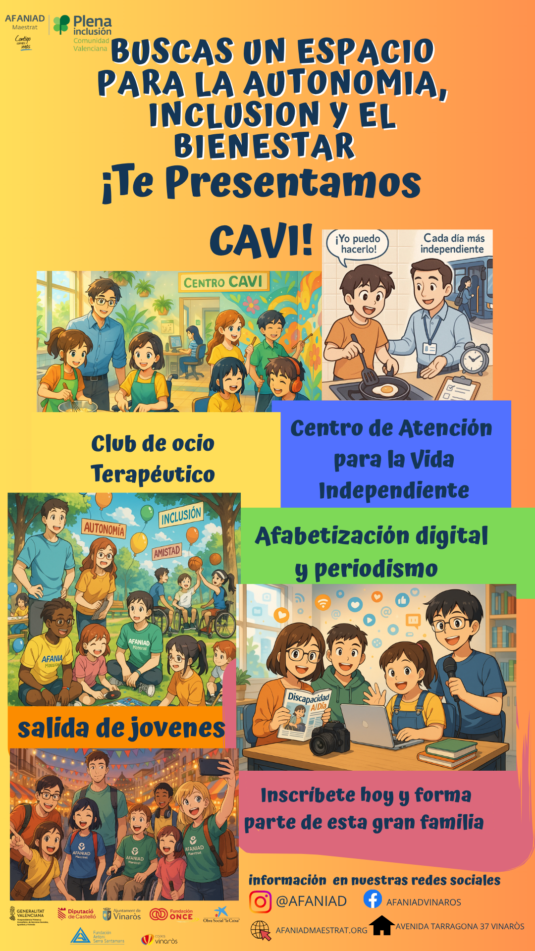 CAVI: Un espacio para potenciar la autonomía de personas con discapacidad intelectual, del desarrollo y TEA